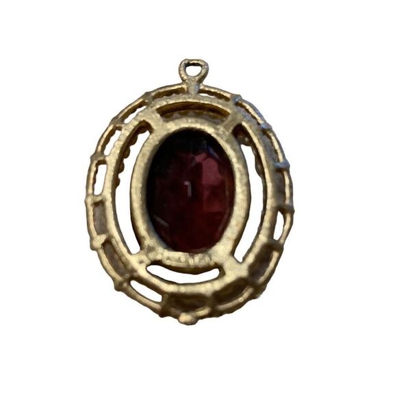 Vintage Avon Amethyst Pendant - Picture 4 of 6